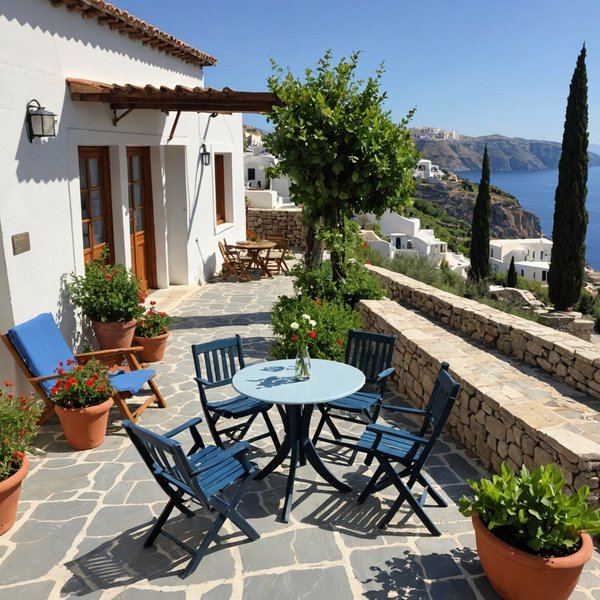 Quels conseils pour louer une maison de vacances en Grèce avec des cours de cuisine et des visites de sites archéologiques?