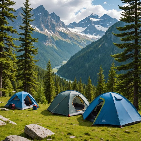 Comment organiser un camping pour une expédition de randonnée en région de vallées?