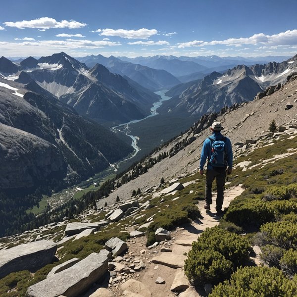 Quels sont les meilleurs itinéraires pour une randonnée dans les montagnes de la Sierra Nevada aux États-Unis?